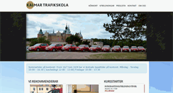 Desktop Screenshot of kalmartrafikskola.se