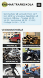 Mobile Screenshot of kalmartrafikskola.se